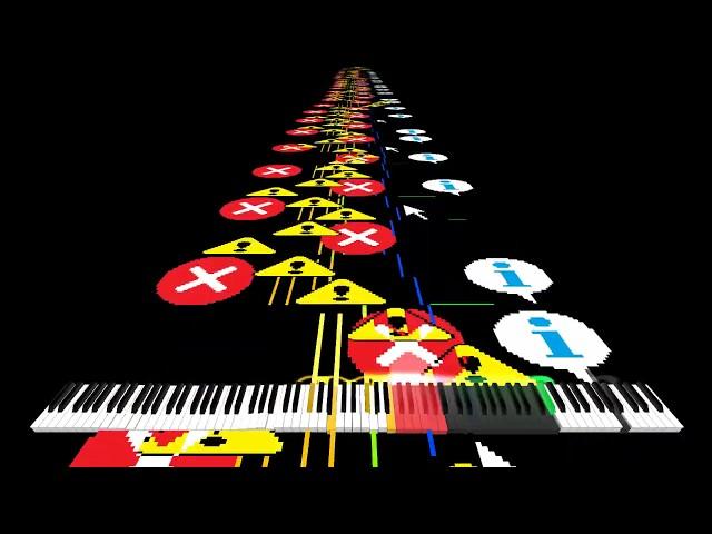 [Black MIDI] Music using only sounds from Windows XP & 95