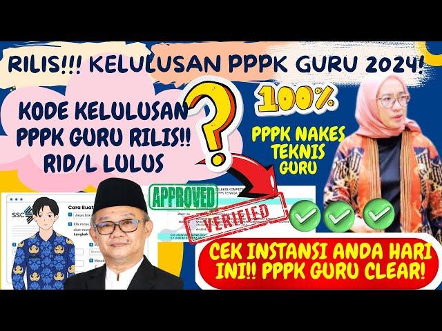 ARTI KODE LULUS PPPK GURUKODE R1D/L DARI SWASTA BISA LULUSKOK BISACEK KELULUSAN PPPK GURU 2024