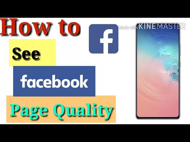 How to Check Facebook Page Quality