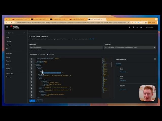 Red Hat Developer Hub on Red Hat OpenShift in 4 Minutes