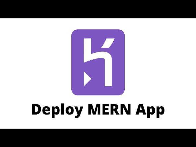 Deploy MERN STACK App with HEROKU