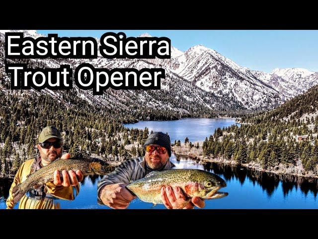 Eastern Sierra Trout Opener | Twin Lakes Bridgeport California (lower twin lake)
