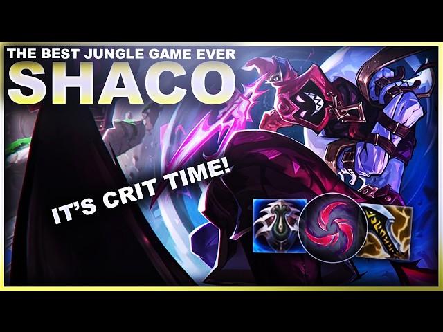 YOU WILL NOT SEE A BETTER SHACO JUNGLE GAME! | League of Legends