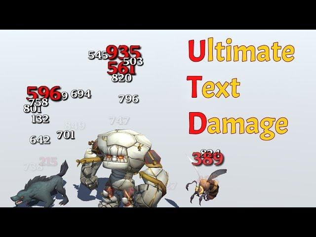 Ultimate Text Damage - Unity