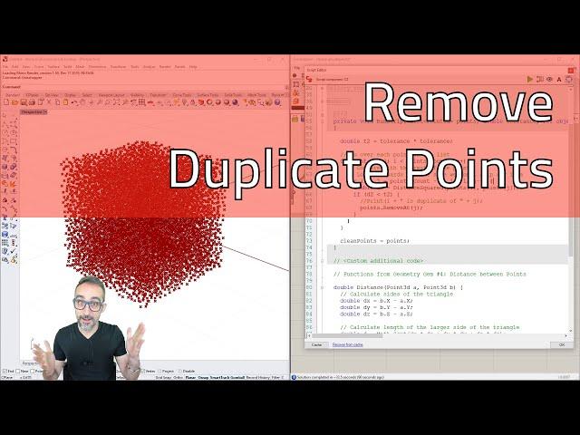 Geometry Gem #5: Remove Duplicate Points