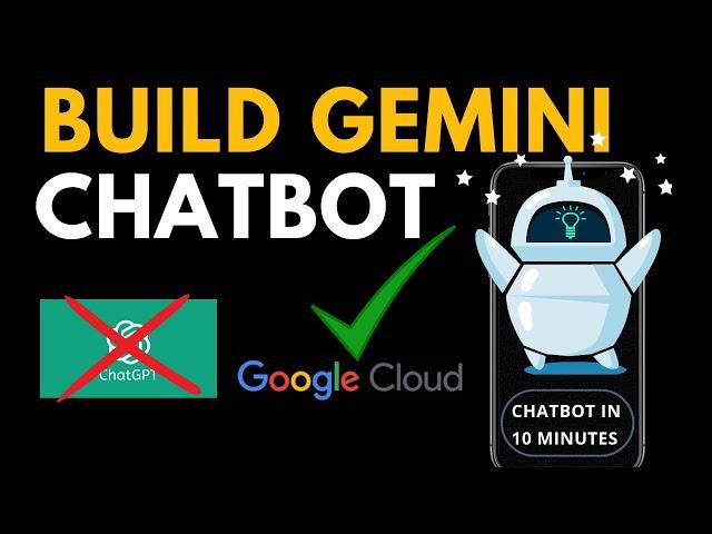 How to build a ChatBot  | 10 Minute end-to-end Gemini Chatbot on your site - no Code