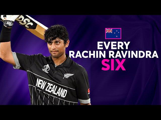 Every Rachin Ravindra six at Cricket World Cup 2023