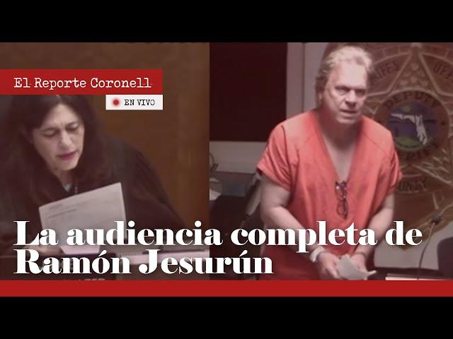 Audiencia completa de Ramón Jesurún, presidente de la Fedefutbol arrestado en Miami. Daniel Coronell