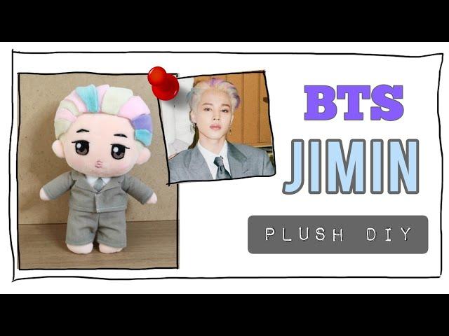 KPOP DOLL TUTORIAL : BTS Jimin Plush DIY (Butter MV version)