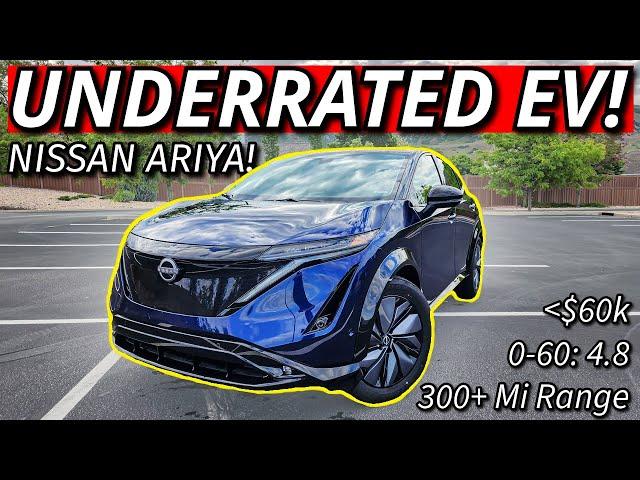 2024 NISSAN ARIYA is an UNDERRATED FUTURISTIC ELECTRIC CROSSOVER and the BEST NISSAN I've REVIEWED!