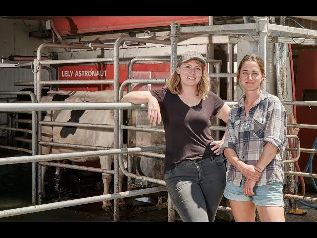 Pasture based Automatic Milking System - Rebecca and Hayley Turner - EN