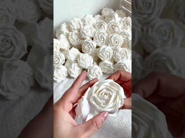 How to make toilet paper rose bouquet | how to make tissue paper rose | handmade paper rose tutorial