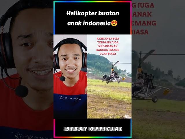 Helikopter buatan anak bangsa 