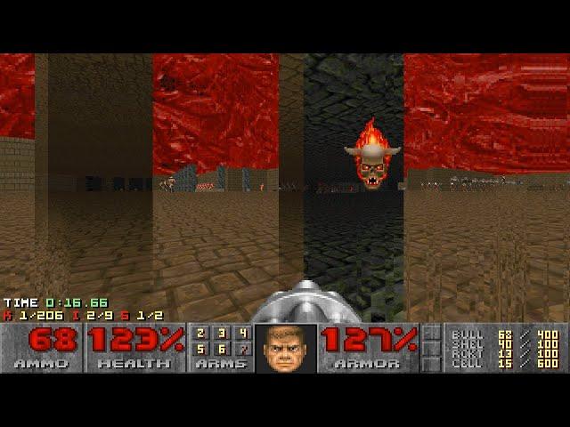 Final Doom: The Plutonia Experiment - Map 32 (Go 2 It) UV-Speed in 25.43 [TAS]