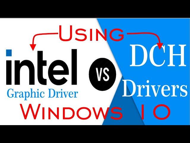 Intel Graphic Driver or Windows DCH Drivers | Which Driver Is My Windows Using? @pcguide4u