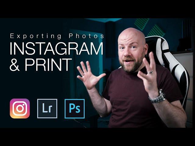 Exporting Photos for Instagram and Print