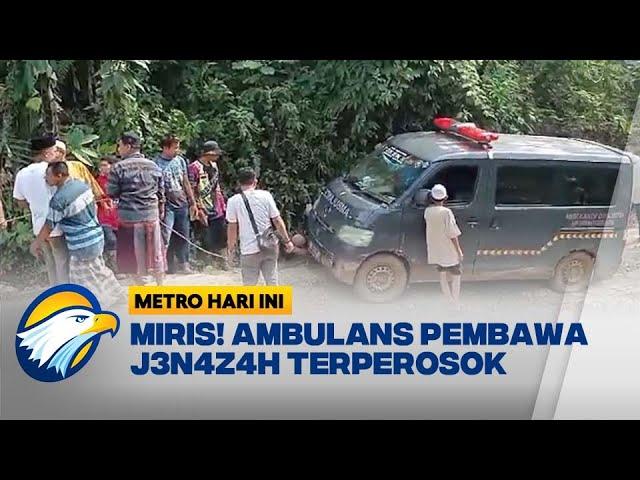 Ambulans Terperosok Akibat Jalan Rusak, Warga Merangin Jambi Tuntut Perbaikan