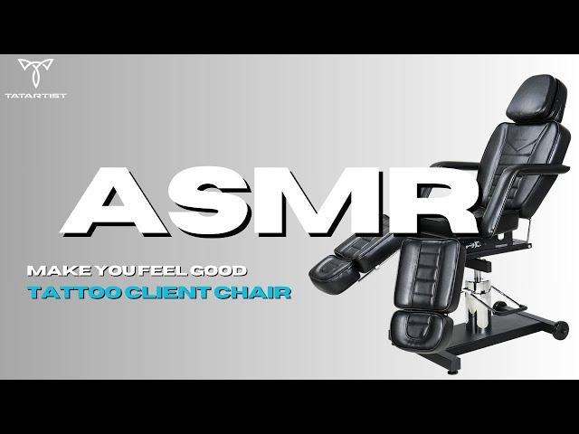 TATARTIST ASMR | Silent Display Tattoo Client Chair.#asmr #furniture #tattoo #tattoochair #tatuajes