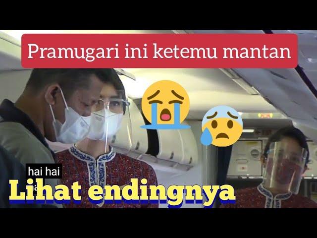 Aku terpesona pramugari lion air super cantik ketemu mantan