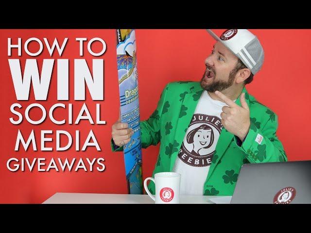  How to enter (AND WIN) Social Media Giveaways & Sweepstakes