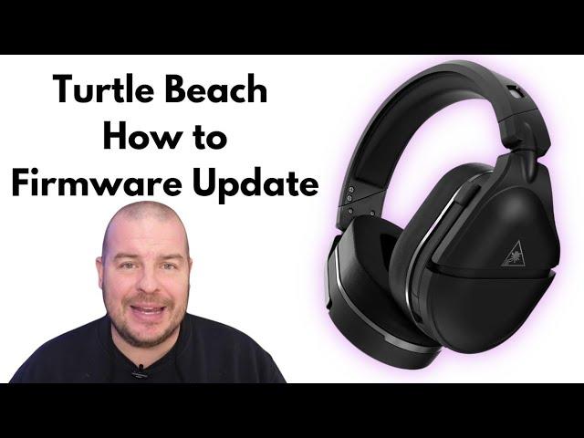 Turtle Beach How to install Firmware Update