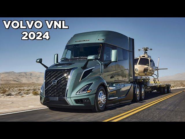 All New VOLVO VNL 2024 is a Luxury Hotel Room on wheels!