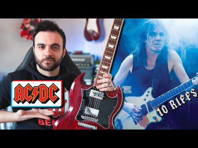 10 AC/DC Riffs That Prove Malcolm Young's GENIUS