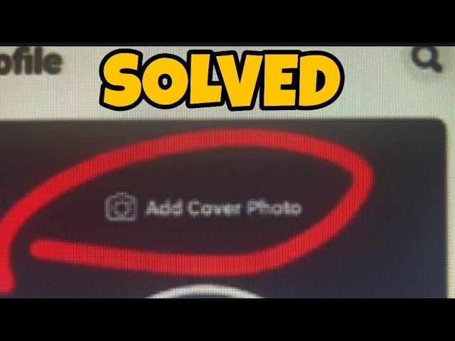 How to fix Facebook cover photo not uploading problem Solved 2023