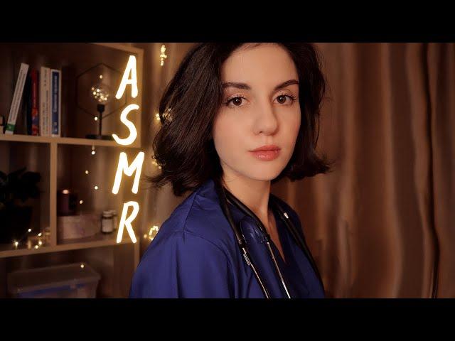 АСМР Медицинский осмотр у Терапевта Тихий голос / ASMR Medical Exam