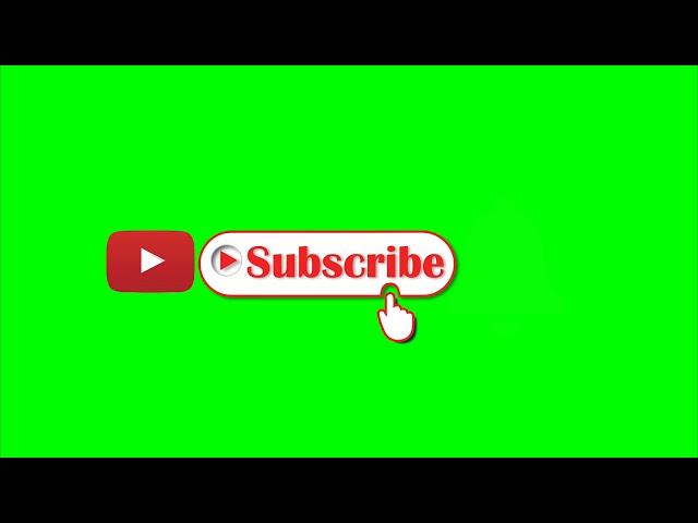 Green Screen Subscribe lower third