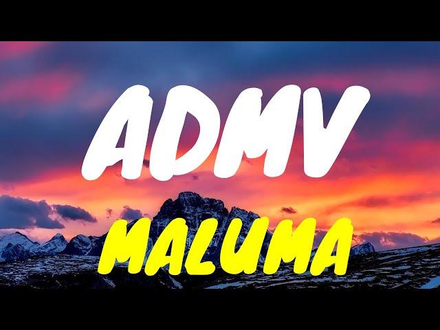 Maluma - ADMV (Letra/Lyrics) (with English Translation), ADMV Subtitulos en Ingles
