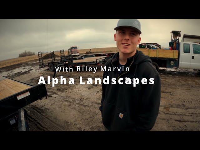 Alpha Landscapes Iowa // Shop Tour,  $5 million sales,  22years old