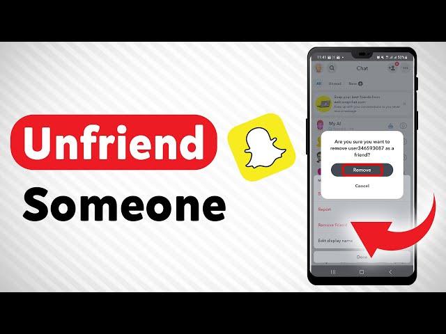 How To Unfriend Someone On Snapchat - Full Guide