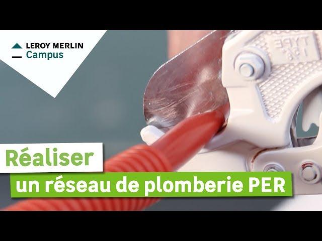 Comment réaliser un réseau de plomberie PER ? Leroy Merlin