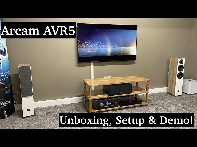 Arcam AVR5 Unboxing, Setup & Demo | Expressive Audio | HiFi, Home Cinema & Multiroom Experts