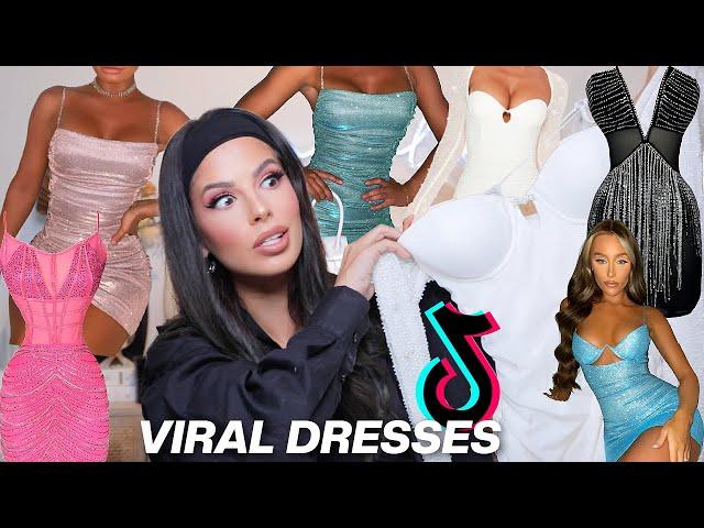 I Bought Unrealistic TIKTOK VIRAL Dresses.. (scam)