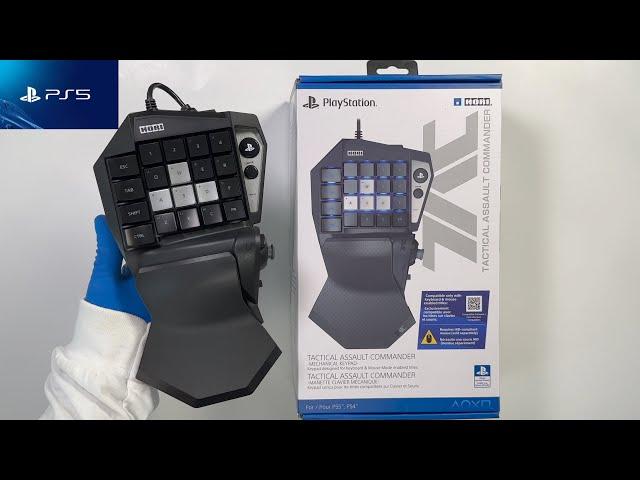 New HORI Tactical Assault Commander Mechanical Keypad for PlayStation5, PlayStation 4, and PC