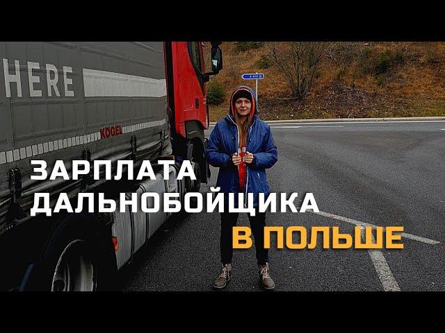 Зарплата дальнобойщика в Польше. За что и сколько платят?