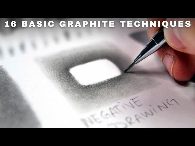 16 Essential Techniques to Improve Your Graphite Drawings!