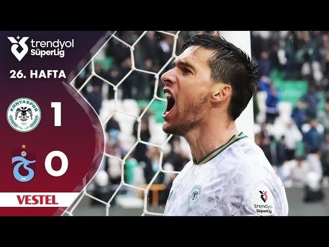 Vestel | Tümosan Konyaspor (1-0) Trabzonspor - Highlights/Özet | Trendyol Süper Lig - 2024/25