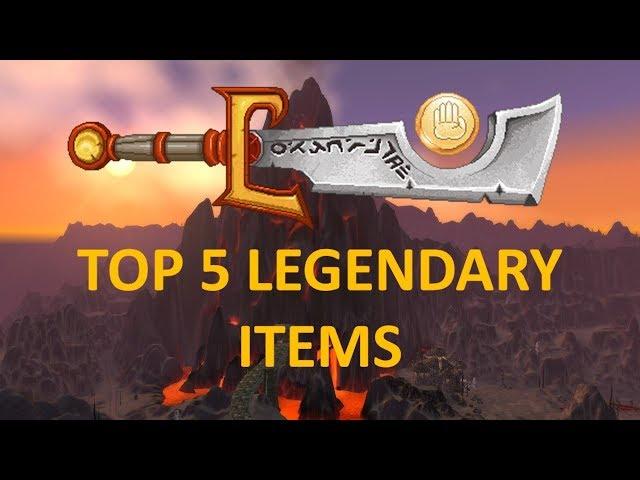 TOP 5 (RANKED) Legendary Items in Classic WoW