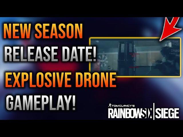 Operation Crimson Heist Release Date & Explosive Drone Gameplay! - Rainbow Six Siege