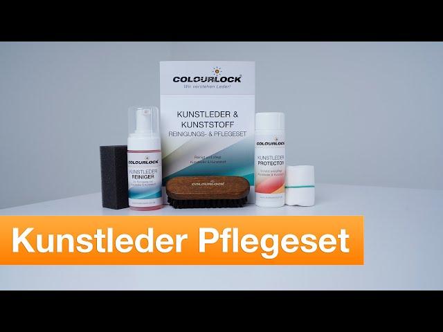 Kunstleder Kunststoff Reinigungs- und Pflegeset [Produktvorstellung] | COLOURLOCK