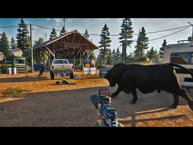 Far Cry 5 Stealth Kills (Epic Outpost Liberation)