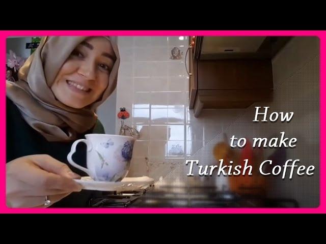 Coffee Recipe - How to make Turkish coffee at home - Turkish coffee recipe