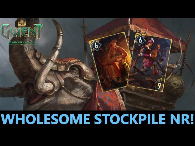 NO Siege Stockpile Northren Realms Deck With A Big Boy Finisher! | Let's Go Crew! | Gwent