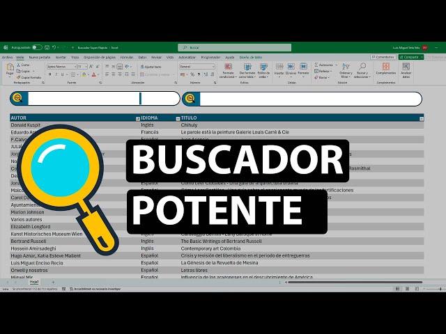 Cómo hacer un #BUSCADOR #POTENTE en Excel (Búsqueda Multicriterio)