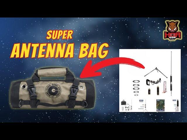 A Super Radio / Antenna Go Bag for a Super Antenna -- Gabil Radio GR-ARB01Antenna Roll Bag