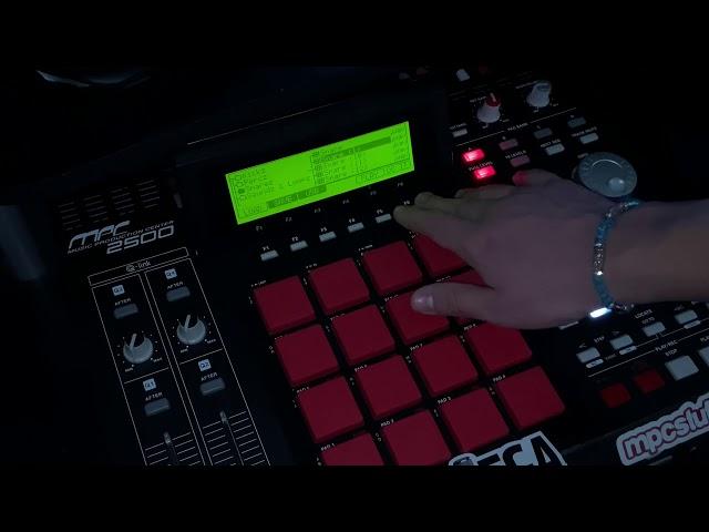 Akai MPC 2500 Basic Tutorial Beat Making