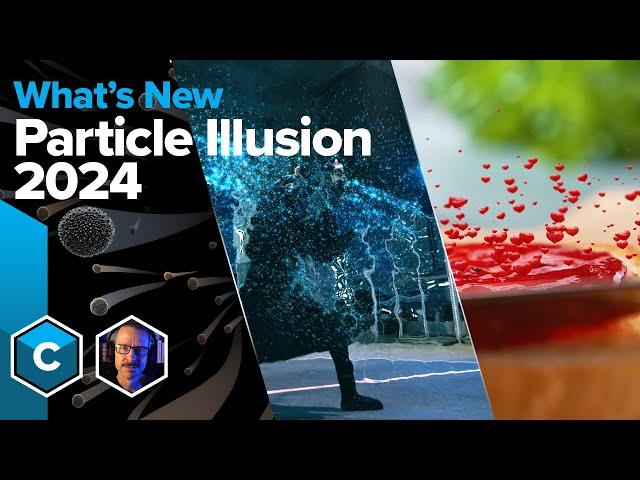 Boris FX Continuum 2024: New Features in Particle Illusion